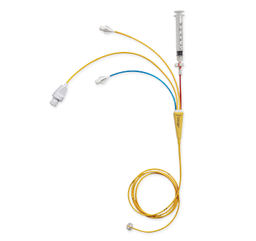 Cat&eacute;ter de monitorizaci&oacute;n dirigido por el flujo Swan-Ganz